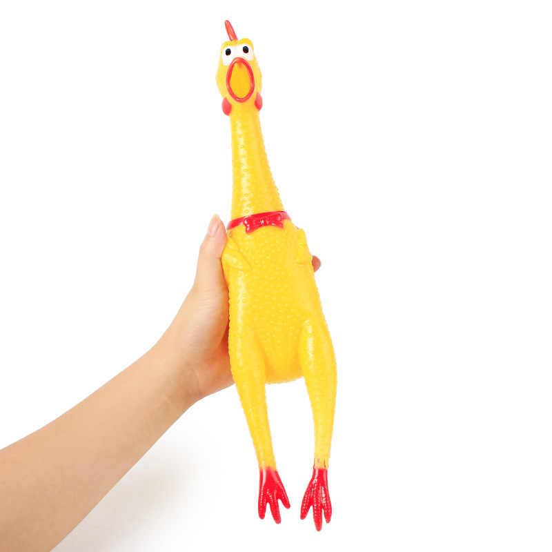 Juguete Pollo Chillón para Mascotas