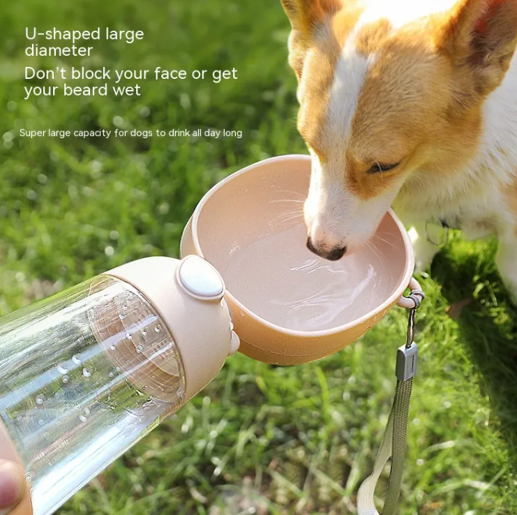 Botella de Agua Portátil para Perros