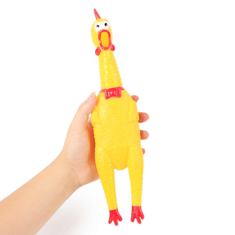 Juguete Pollo Chillón para Mascotas